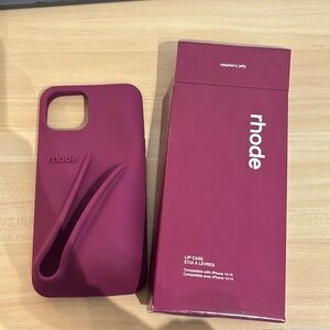 Rhode iphone 15 case raspberry jelly